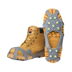 Winter Walking Easy Spike Outdoor Walking Traction GrayLightweight Size SmallNEW